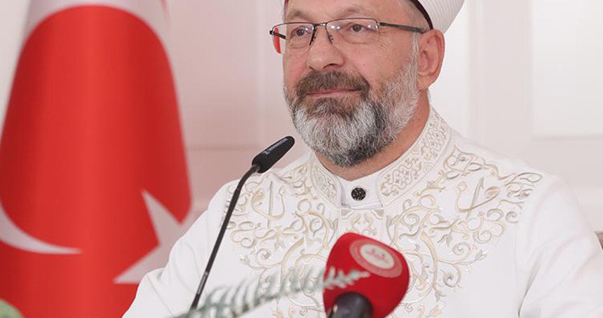 Erbaş: İşgalciler Filistin'den tamamen çekilinceye kadar mücadeleye devam etmeliyiz