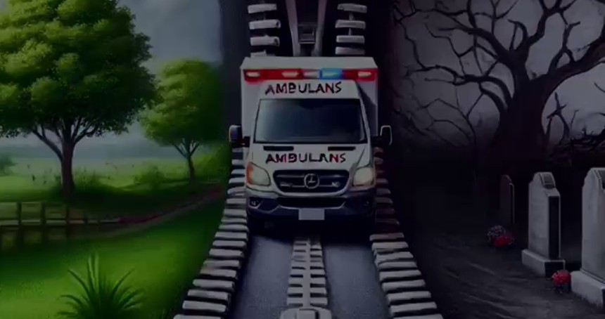 Fermuar sistemi ile ambulanslara yol vermek hayat kurtarır
