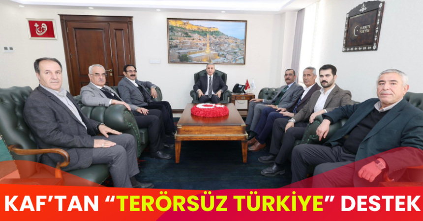 KAF: Terörsüz Türkiye Sürecini Destekliyoruz!