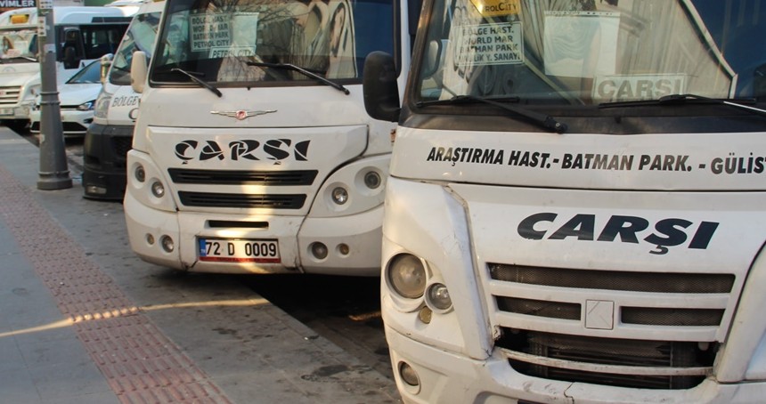 Batman'da şehir içi ulaşıma yapılan zam tepkilere neden oldu
