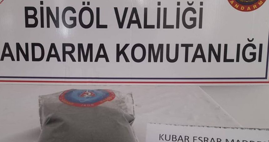 Bingöl’de yapılan operasyonda uyuşturucu ve silah ele geçirildi