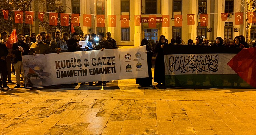STK'lardan ortak açıklama: Siyonist emperyalist ittifaka karşı direnmenin merkezi Mescidi Aksa’dır"