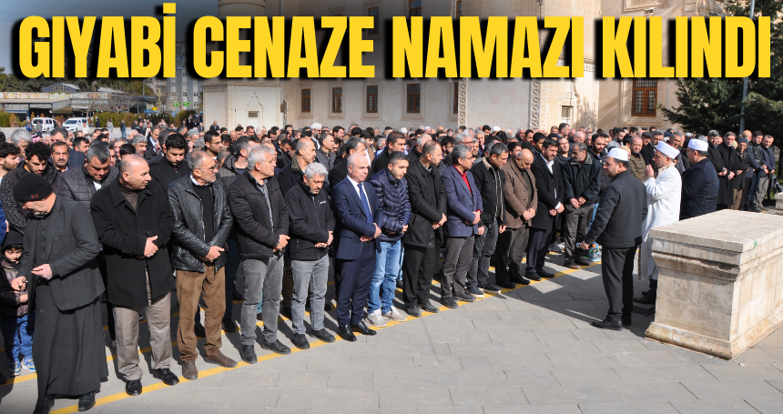 İzzeddin el-Kassam Genel Komutanı Muhammed Deyf için Mardin'de gıyabi cenaze namazı kılındı