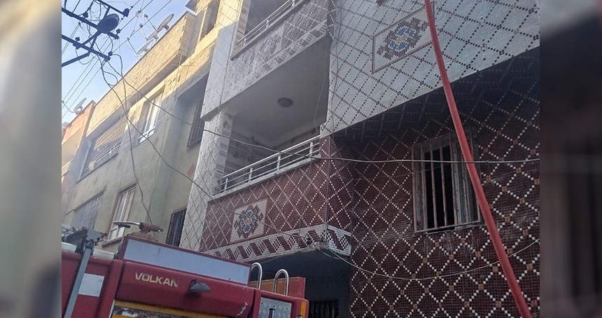 Şanlıurfa’da mesken yangını söndürüldü