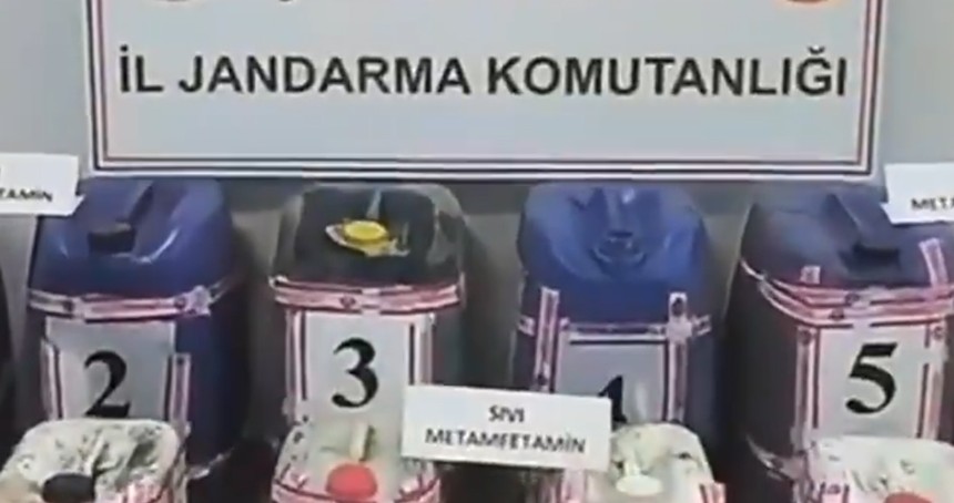 Şırnak'ta 375 litre sıvı uyuşturucu ele geçirildi