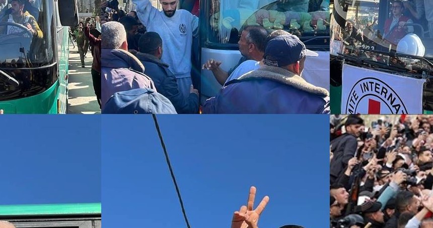 İşgal rejimi, esir takasının ilk aşamasının dördüncü grubunu serbest bıraktı