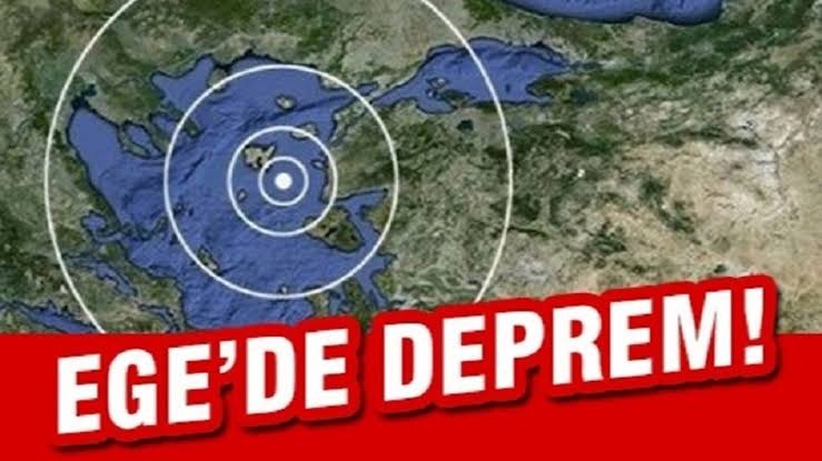 Ege Denizi'nde peş peşe depremler devam ediyor