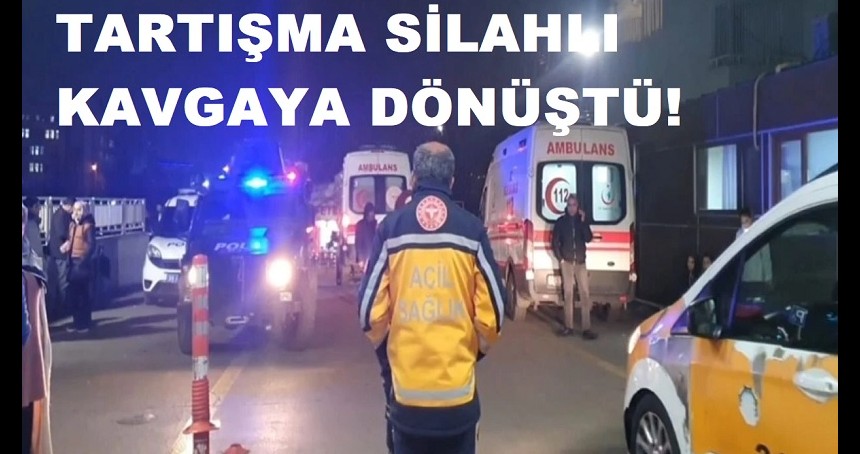 İki aile arasında silahlı kavga!