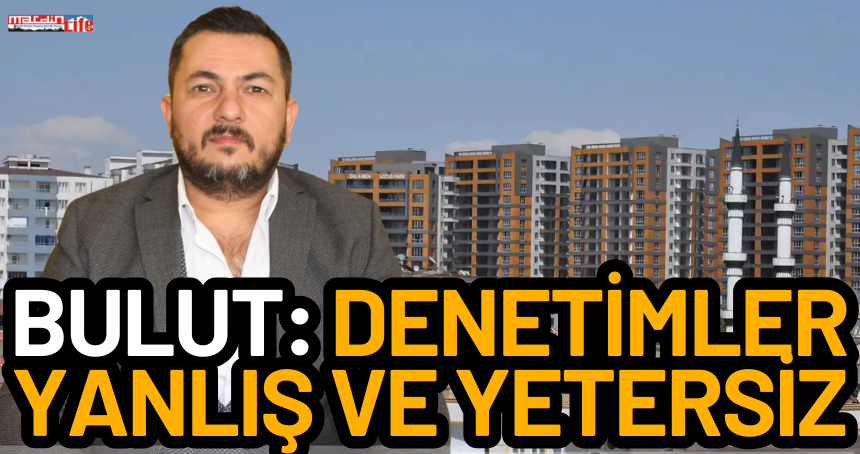 Mardin Emlakçılar Birliği Başkanı Bulut: Denetimler yanlış ve yetersiz