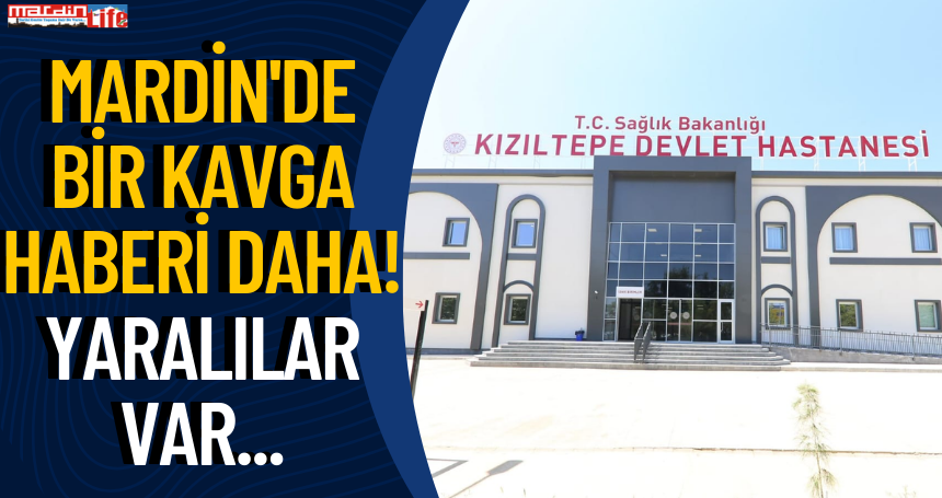Mardin'de bir kavga haberi daha! Yaralılar var...