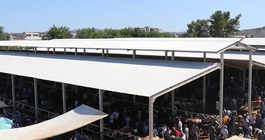 Şanlıurfa'da haftalardır kapalı olan Bozova Hayvan Pazarı yeniden açılıyor