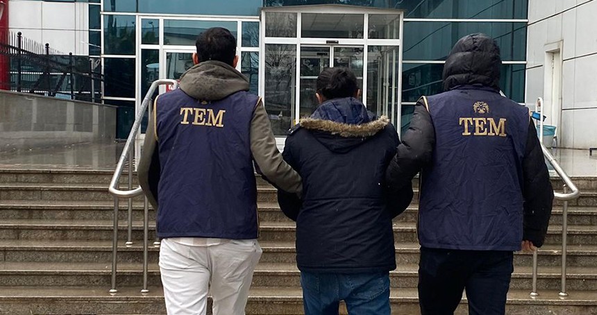 7 yıl 6 ay hapis cezası bulunan şahıs yakalandı