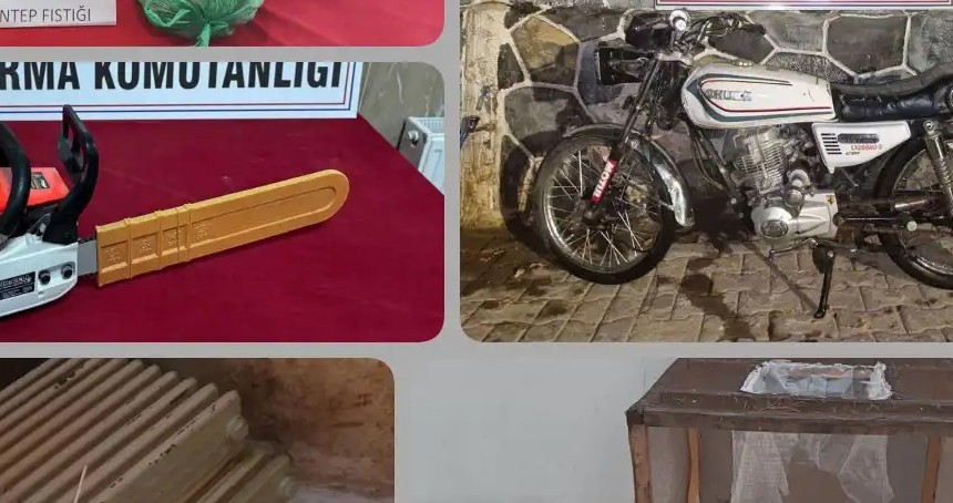 Gaziantep'te 158 hırsızlık şüphelisi yakalandı