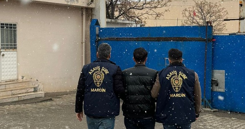 Mardin’de 31 yıl hapis cezası bulunan şahıs yakalandı