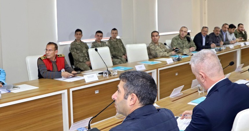 Şanlıurfa’da afet sağlık grubu hazırlık toplantısı yapıldı