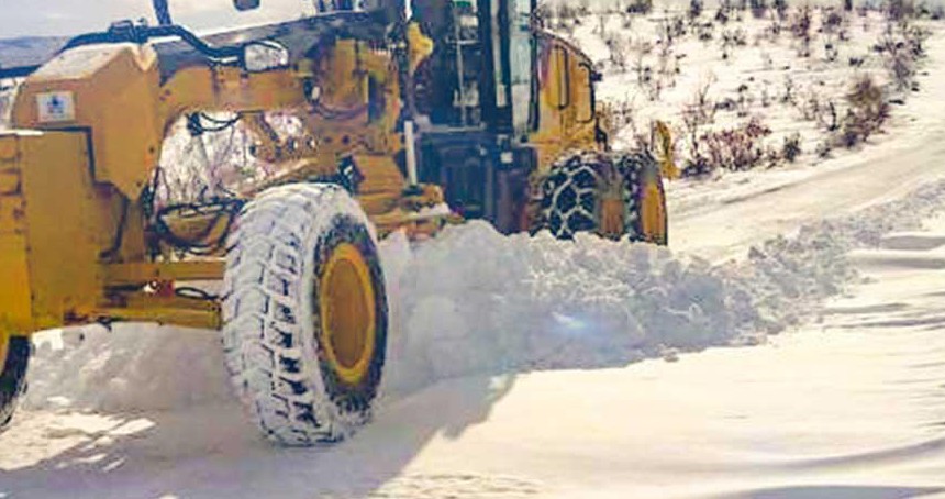 Batman'da 123 köy ve 113 mezra yolu ulaşıma kapandı