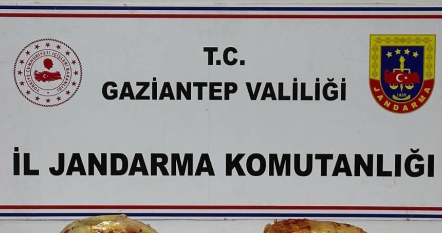 Gaziantep'te yolcu otobüsünde uyuşturucu ele geçirildi