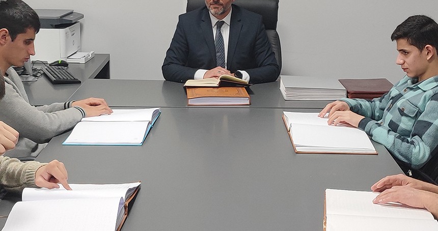 Görme engellilerin hafızlık azmi imrendiriyor
