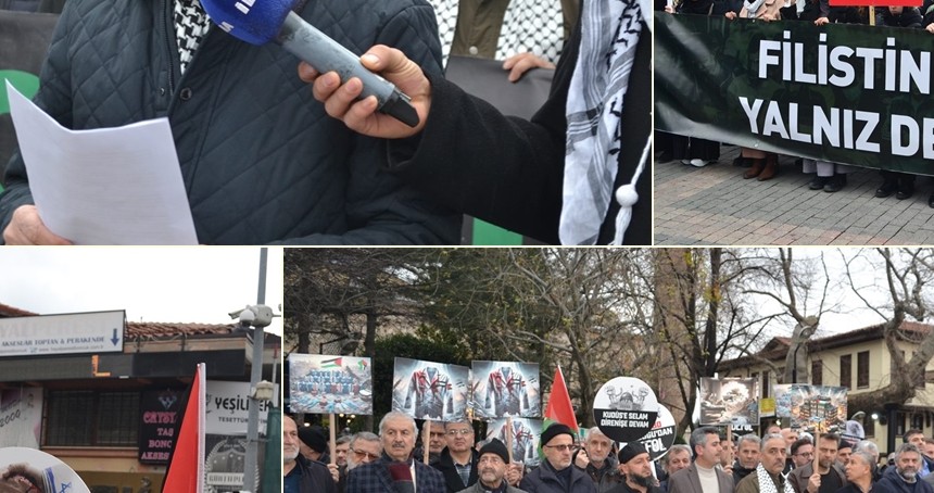 Bursa'dan Trump'ın Gazze planına tepki: Trump, Filistin'in yok edilmesi için açıkça çağrıda bulunuyor