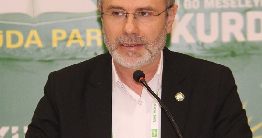 HÜDA PAR Genel İdare Kurulu Üyesi Yalçın: Kürt meselesi, dil ve kültür eşitliği ile çözülür