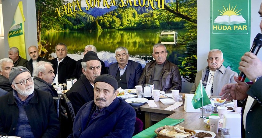 HÜDA PAR Genel Başkanı Yapıcıoğlu Silvan’da halkla buluştu