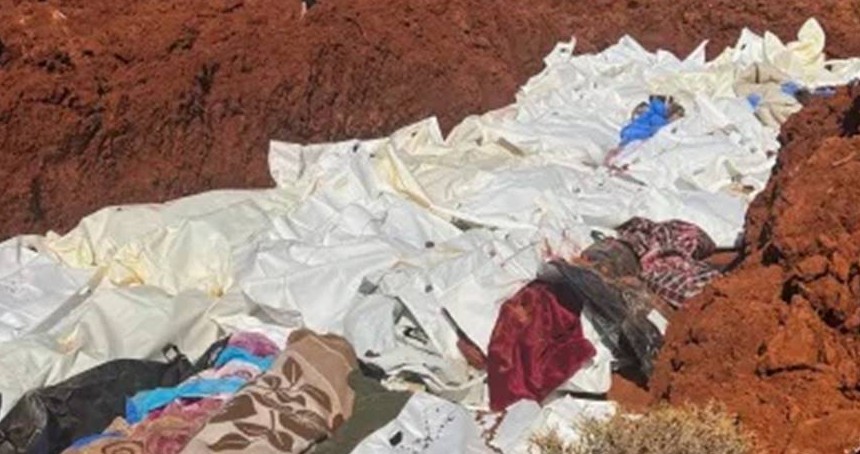 Libya'nın güneydoğusunda kimliği belirlenemeyen cesetlerin sayısı 64'e yükseldi