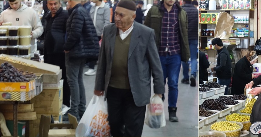 Batman'da Ramazan öncesi çarşı pazar hareketliliği yaşanıyor