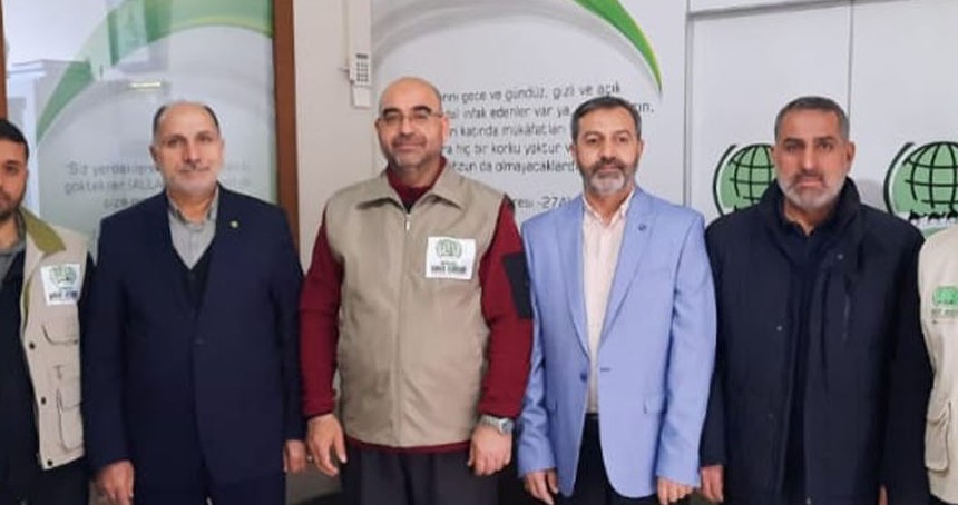 HÜDA PAR Bingöl İl Başkanı Alpaya'dan Umut Kervanı'na ziyaret