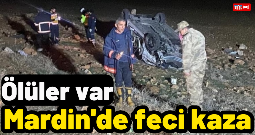 Mardin'de feci kaza, ölüler var