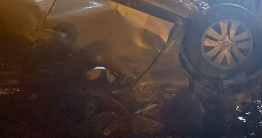 Mardin’de takla atan otomobil başka bir araca çarptı: 1’i ağır 3 yaralı
