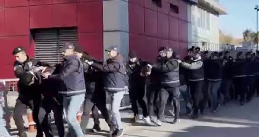 Gaziantep'te hırsızlık şüphelisi 20 kişi yakalandı