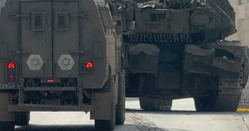 İşgal tankları Batı Şeria'da Cenin'e girerek ateş açtı