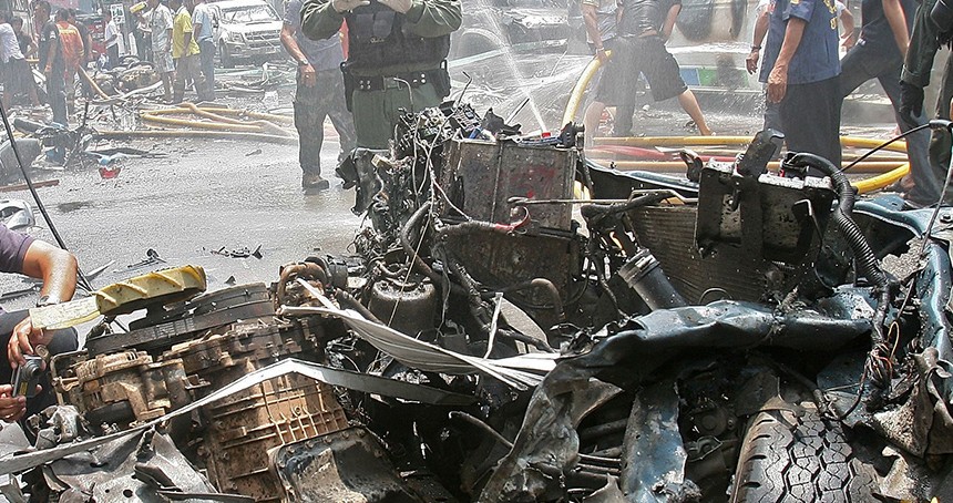 Tayland'da silahlı ve bombalı saldırı: 5 ölü, 13 yaralı