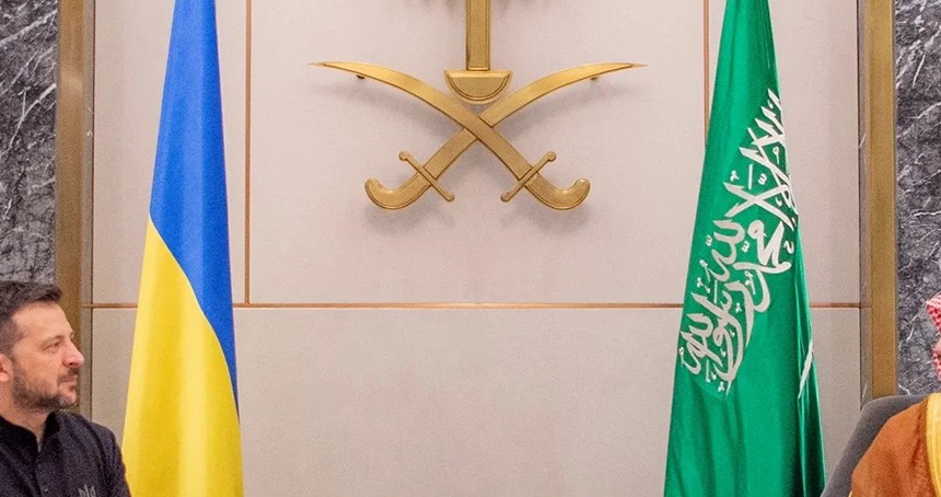 Ukrayna Devlet Başkanı Zelenskiy, Suudi Arabistan'da