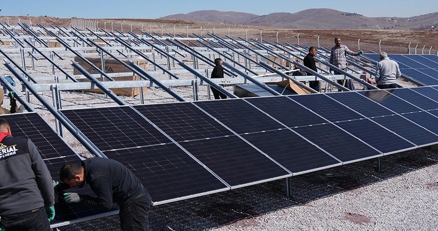 Malatya'da güneş enerjisine büyük yatırım