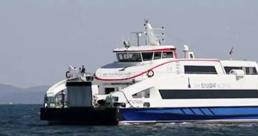 Geyikli-Bozcaada feribot seferleri iptal edildi