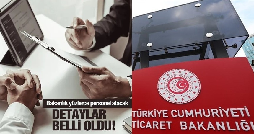 Bakanlık yüzlerce personel alacak: Detaylar belli oldu!