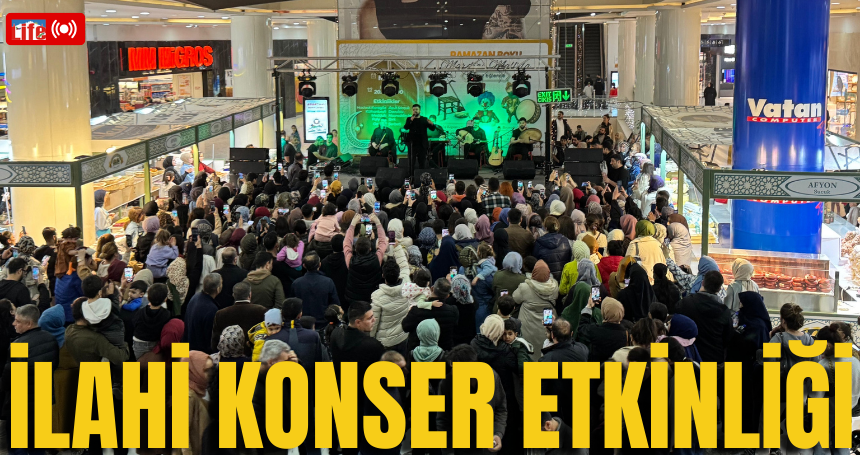 Mardian Mall'da manevi iftar ve Murat Belet ilahi konseri etkinliği