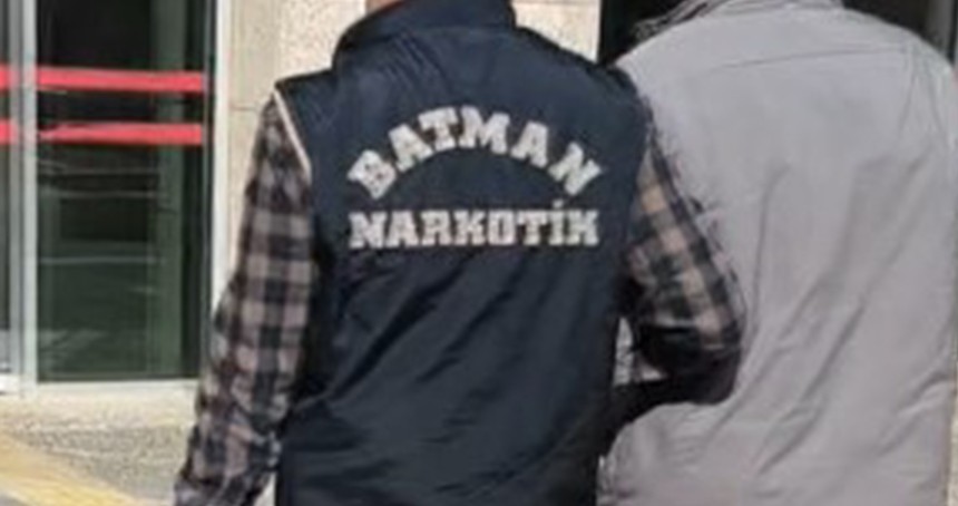 Batman'da uyuşturucu satıcısı bir kişi tutuklandı