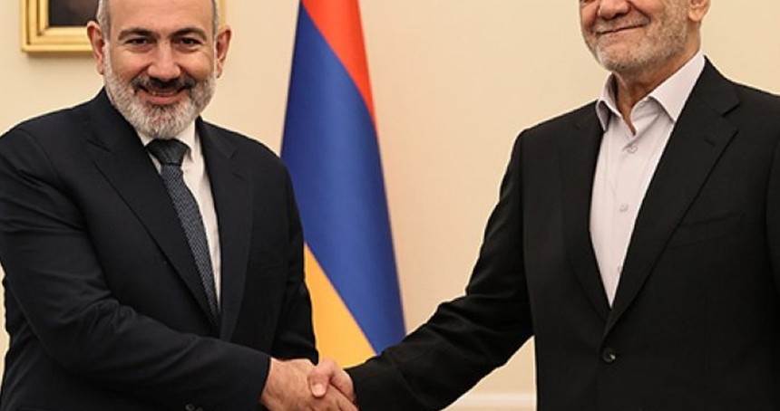Paşinyan ve Pezeşkiyan görüştü