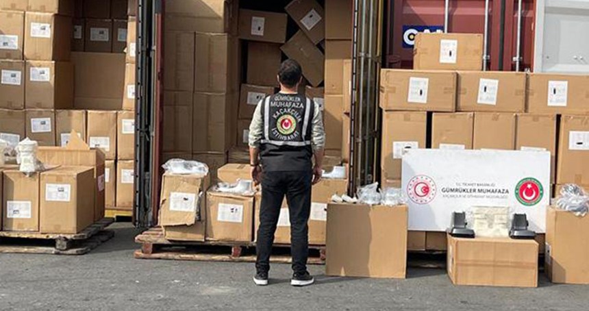 Yılın iki ayında 8,1 milyar liralık kaçak eşya ele geçirildi