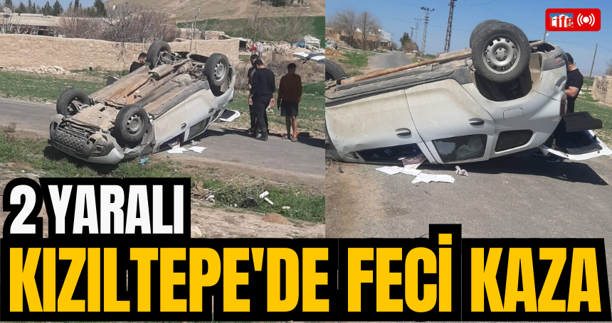 Kızıltepe'de Feci Kaza: SUV Araç Takla Attı, 2 Yaralı