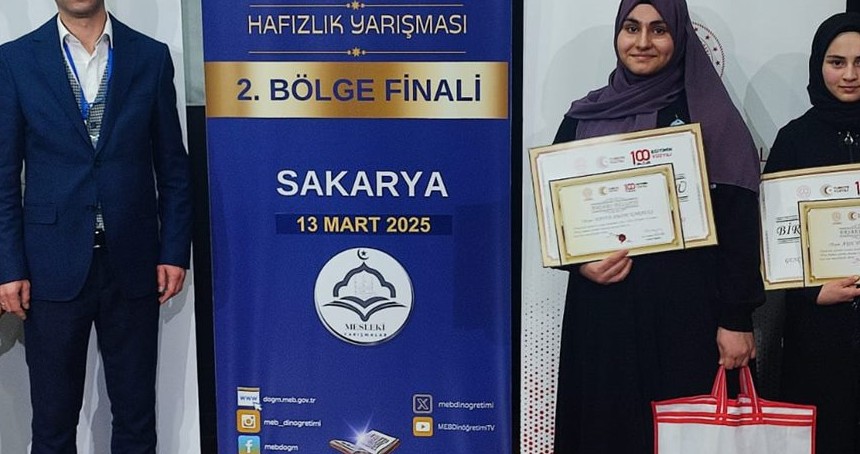 "Genç Nida Hafızlık" yarışmasında Bursa birinci oldu