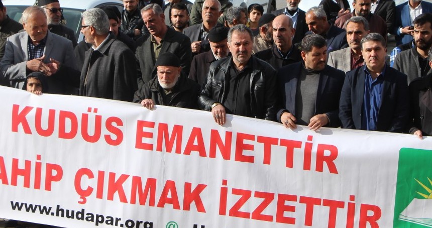 Kızıltepeliler Gazze’deki katliamı telin etti