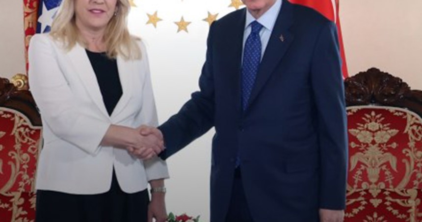 Erdoğan, Bosna Hersek Devlet Başkanlığı Konseyi Başkanı Sviyanoviç ile görüştü