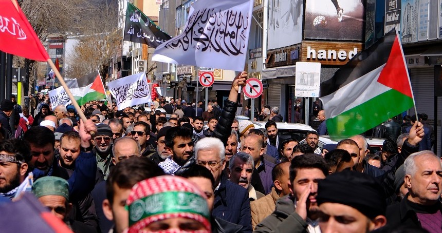Van'da "Gazze İçin Meydanlara" yürüyüşü düzenlendi