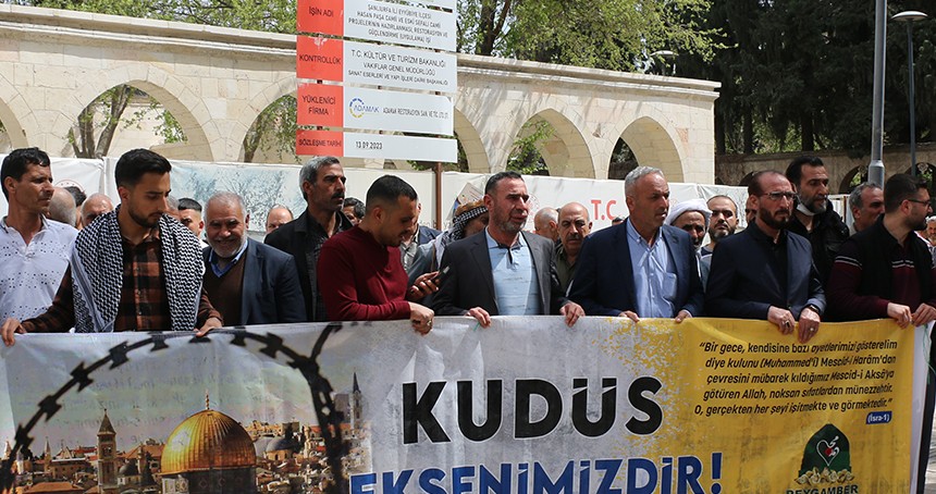 Şanlıurfa'da Kudüs eylemi