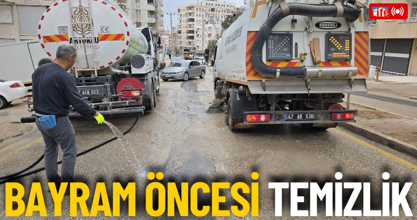 Artuklu Belediyesi, Ramazan Bayramı Öncesi Temizlik Çalışmalarını Sürdürüyor