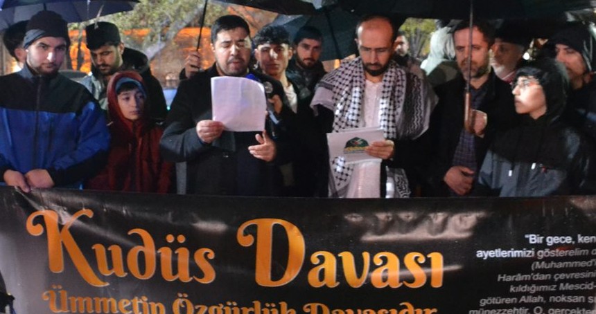 Bursa Peygamber Sevdalıları Derneği: Kudüs, Müslümanlar için, bir varlık yokluk savaşıdır