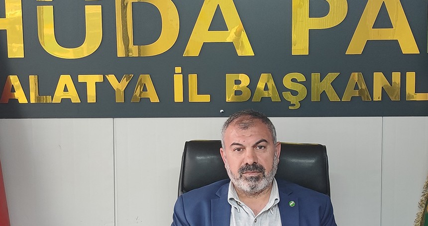 HÜDA PAR Malatya İl Başkanı Sevgili'den Ramazan Bayramı mesajı